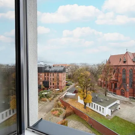 Apartment Trendy With Office Near Main Station By Renters Wroclaw